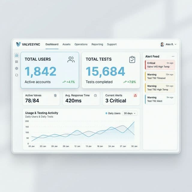 Valvesync: Industrial Monitoring Ecosystem